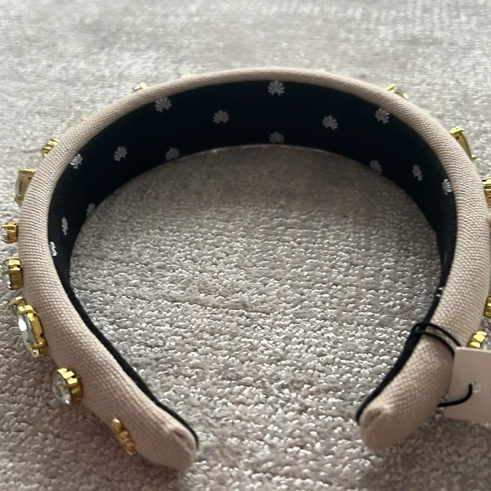 Lele Sadoughi Glittering Crystal Alice Headband